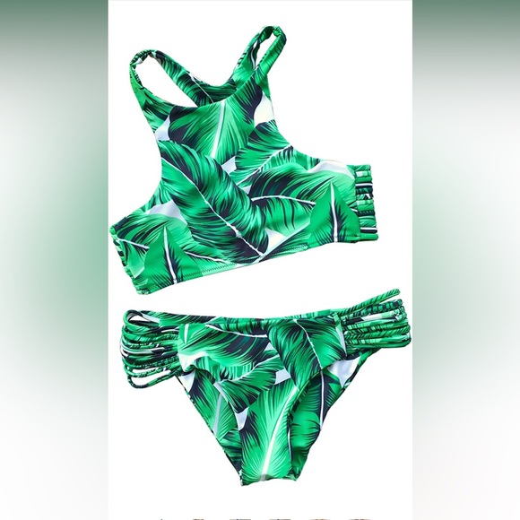 Tropical print bikini set - Picture 2 of 6